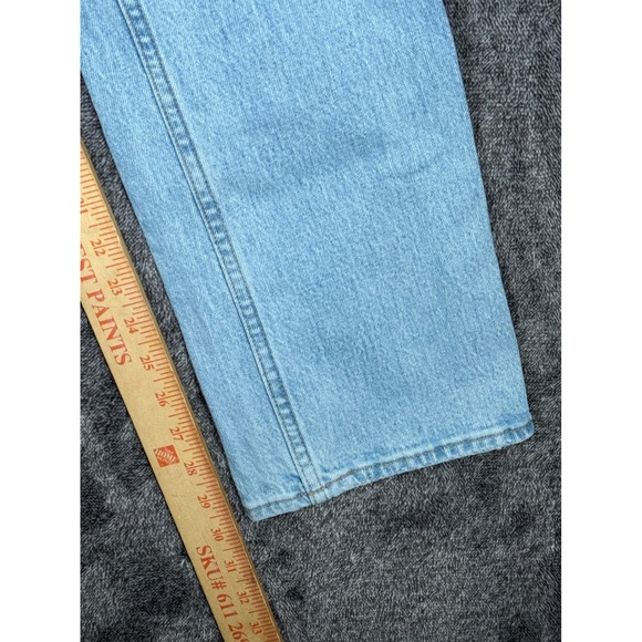 Abercrombie Fitch The 90s Straight Ultra High Rise Light Wash Jeans 27/4R - Picture 8 of 8